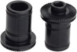 All-City Go-Devil Front Hub Conversion Caps: Quick Release Black