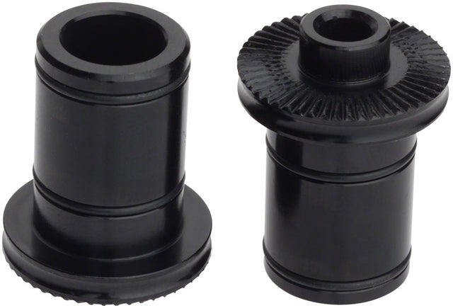 All-City Go-Devil Front Hub Conversion Caps: Quick Release Black