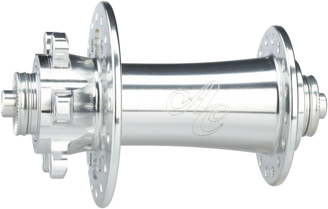 All-City Go-Devil Front Hub - 15/12/QR x 100mm 6-Bolt Silver 32h