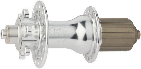 All-City Go-Devil Rear Hub - QR x 135mm/12 x 142mm 6-Bolt HG 11 Road Silver 28H