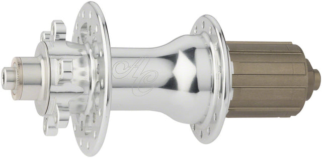 All-City Go-Devil Rear Hub - QR x 135mm/12 x 142mm 6-Bolt HG 11 Road Silver 28H