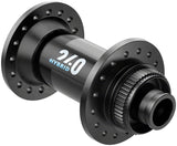 DT Swiss 240 Hybrid Front Hub - 15 x 110mm Center-Lock Black 32H