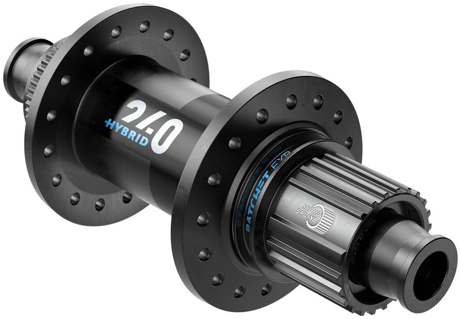 DT Swiss 240 Hybrid Rear Hub - 12 x 148mm Center-Lock Micro Spline BLK 32H 30pt