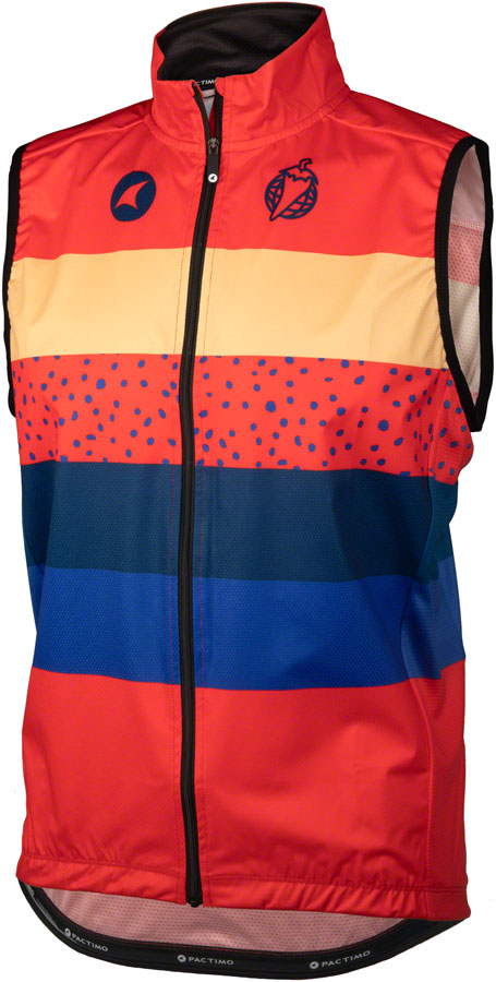 Salsa Team Polytone Men's Vest - Red w/ Stripes Small