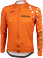 Salsa Men's Terrazzo Long Sleeve Jersey - Small Orange