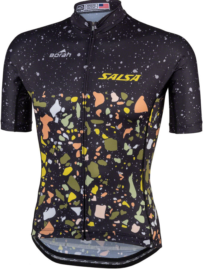 Salsa Men's Terrazzo Aero Jersey - Small Black
