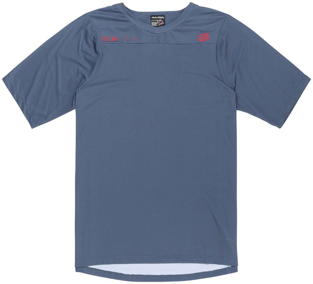 Troy Lee Designs Skyline Short Sleeve Jersey – Mono Steel Blue Large