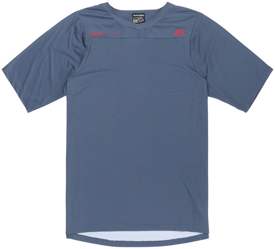 Troy Lee Designs Skyline Short Sleeve Jersey – Mono Steel Blue Medium