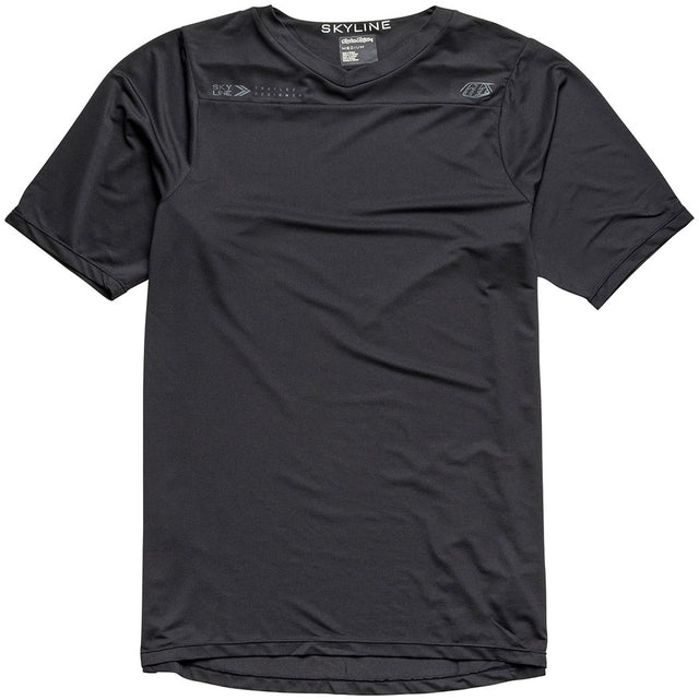 Troy Lee Designs Skyline Short Sleeve Jersey – Mono Black Medium