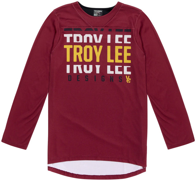 Troy Lee Designs Ruckus 3/4 Jersey – Spun Oxblood X-Large