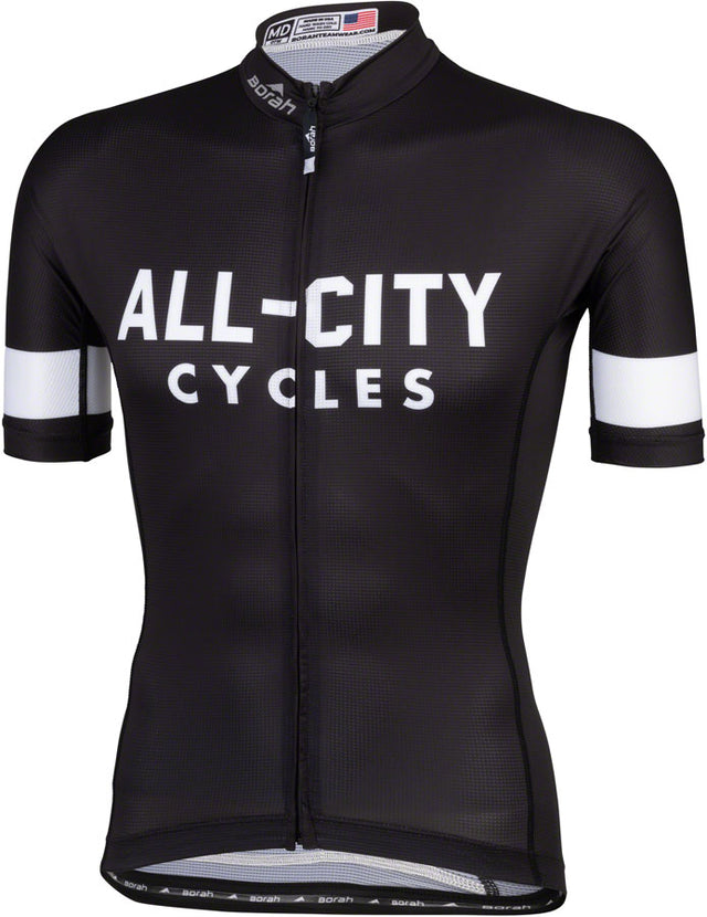 All-City Classic 4.0 Men's Jersey - Black White Small