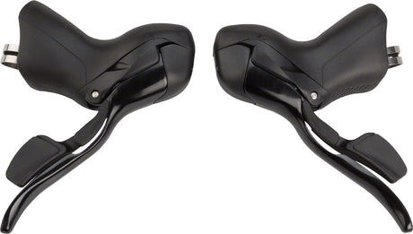microSHIFT R7 Drop Bar Shift Lever Set - 3 x 7-Speed Shimano Compatible BLK