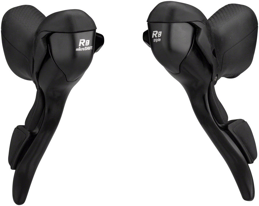 microSHIFT R8 Drop Bar Shift Lever Set 2 x 8-Speed Shimano Compatible