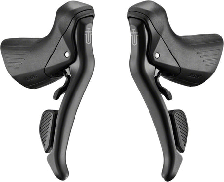microSHIFT Sword Black Drop Bar Shifter/Brake Lever Set - 2 x 9-Speed Black