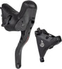Campagnolo Super Record Ergopower EPS Hydraulic Brake/Shift Lever Disc Caliper - Left/Front 12-Speed 160mm Flat Mount Caliper BLK