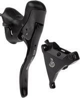 Campagnolo Chorus Ergopower Hydraulic Brake/Shift Lever Disc Caliper - Left/Front 12-Speed 160mm Flat Mount Caliper BLK