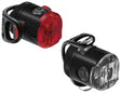 Lezyne Femto USB-C Drive Headlight/Taillight Set - Black