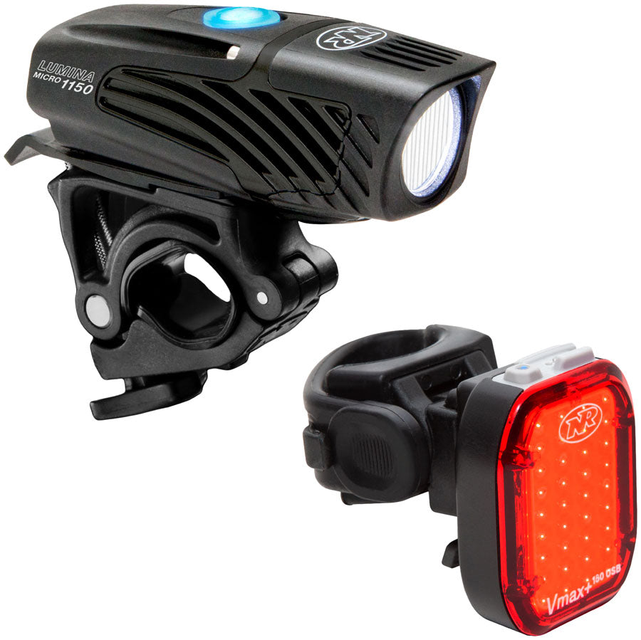 NiteRider Lumina Micro1150/Vmax+ Headlight/Taillight Set