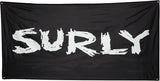 Surly Banner: Black 36 x 72"