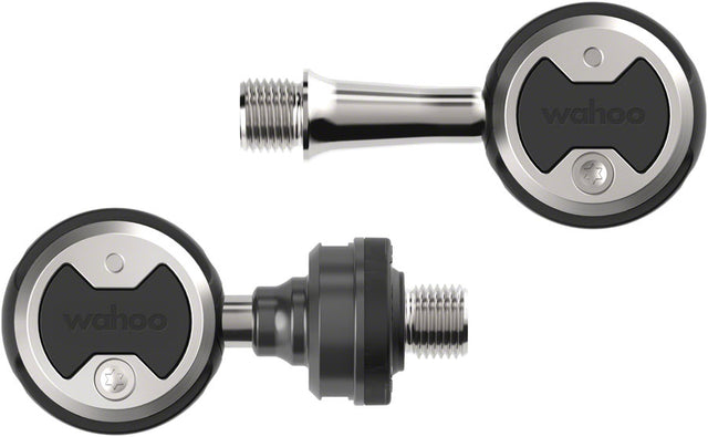 Wahoo Fitness Power Zero Single-Sided Power Pedals - Dual Sided Clipless Composite 9/16" BLK Pair Single-Sensing Speedplay