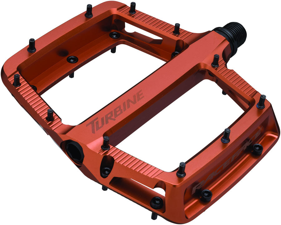 RaceFace Turbine Pedals - Platform Aluminum 9/16" FOX Orange