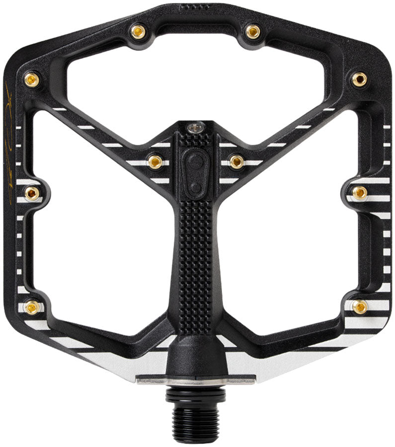 Crankbrothers Stamp 7 Fabio Wibmer Signature Edition Pedals - Platform Aluminum 9/16" BLK Large