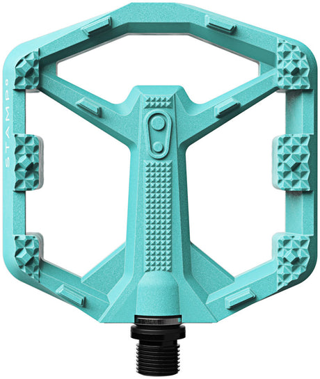 Crankbrothers Stamp 0 Pedals - Platform Composite 9/16" Turquoise Small