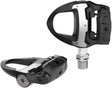 Garmin Rally RS110 Power Meter Pedals - Single Sided Clipless Composite 9/16" BLK Pair Single-Sensing Shimano SPD-SL