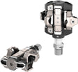 Garmin Rally XC110 Power Meter Pedals - Dual Sided Clipless Alloy 9/16" BLK Pair Single-Sensing Shimano SPD