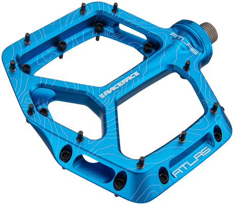 RaceFace Atlas Pedals - Platform Aluminum 9/16" Blue