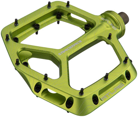 RaceFace Atlas Pedals - Platform Aluminum 9/16" Green