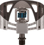 Crankbrothers Mallet 3 Pedals - Dual Sided Clipless Platform Aluminum 9/16" Raw /BLK/Blue