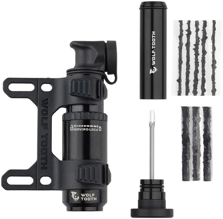 Wolf Tooth EnCase Pump - 30cc with Tubeless Tire Plug Tool