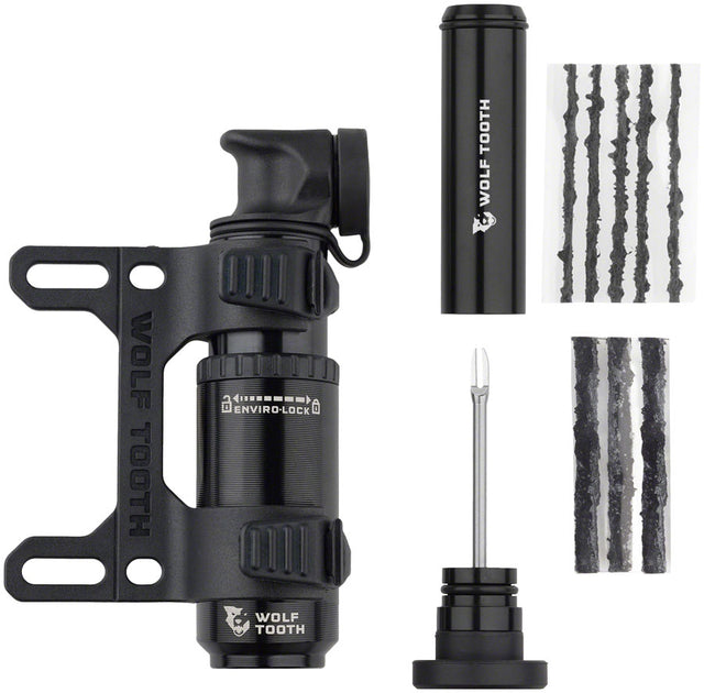 Wolf Tooth EnCase Pump - 30cc with Tubeless Tire Plug Tool