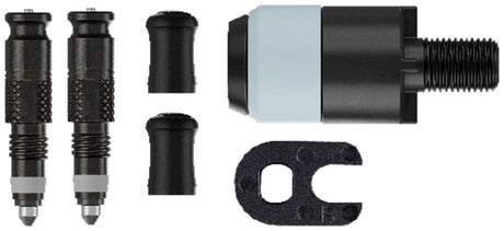 Schwalbe Clik Valve Conversion Kit - Presta Valves Pair Pump Head Adapter