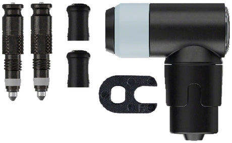 Schwalbe Clik Valve Conversion Kit - Presta Valves Pair with Pump Head