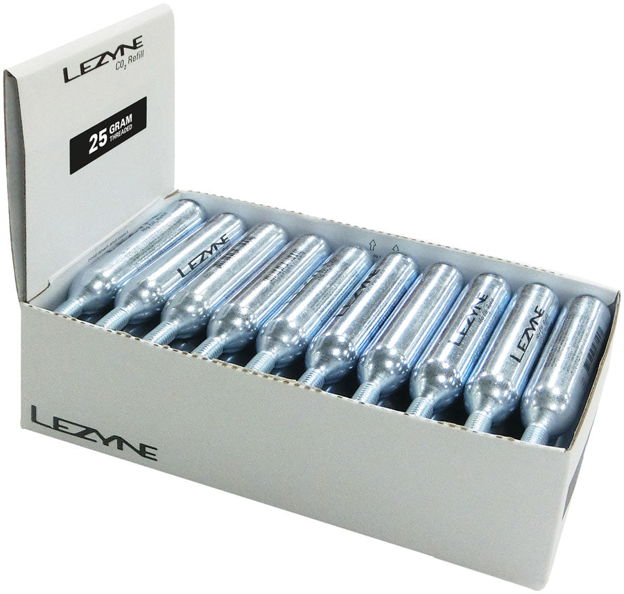 Lezyne 25g CO2 Cartridge Display Box of 30