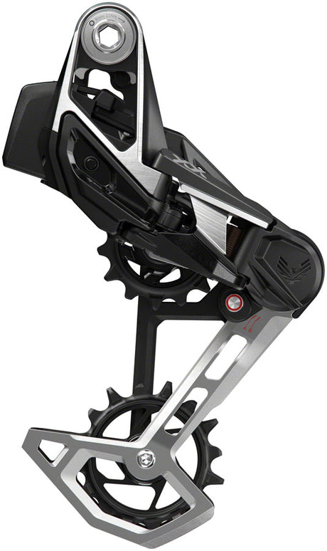 SRAM XX Eagle T-Type AXS Rear Derailleur - 12-Speed 52t Max Battery Not Included UDH Hangerless Aluminum Cage BLK/Silver