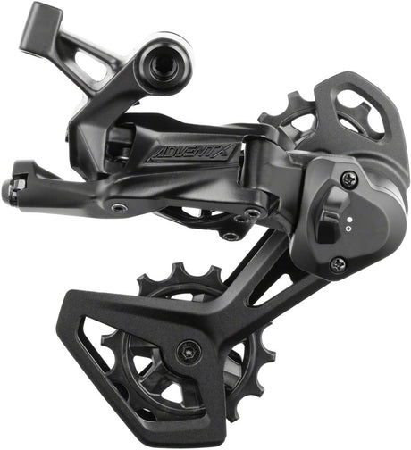 microSHIFT ADVENT X V2 Rear Derailleur - 10-Speed Medium Cage Clutch ADVENT X Sword Compatible BLK Ver. 2