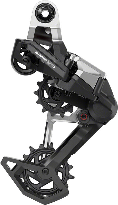 SRAM Eagle 90 T-Type Rear Derailleur - 12-Speed Long Cage 52t Max Full Mount Aluminum Cage BLK/Silver