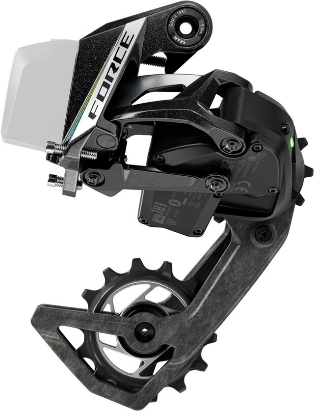 SRAM Force AXS Rear Derailleur - 12-Speed 36t Max Battery Not Included Carbon Cage BLK E1