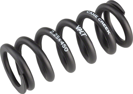 Cane Creek VALT Lightweight Steel Spring Coil Shock 2.25"/57mm x 450lbs BLK 