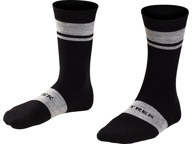 Sock Trek Race Merino Wool Padded Crew Small (35-38) Black