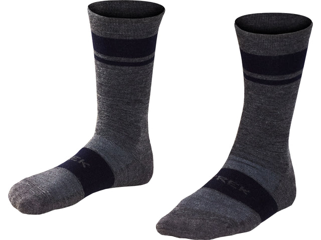Sock Trek Race Merino Wool Padded Crew Medium (39-41) Grey