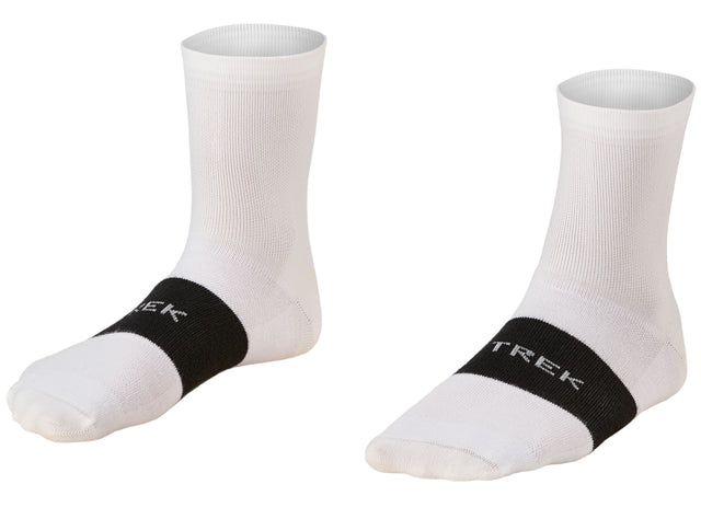 Sock Trek Race Quarter Medium (39-41) White