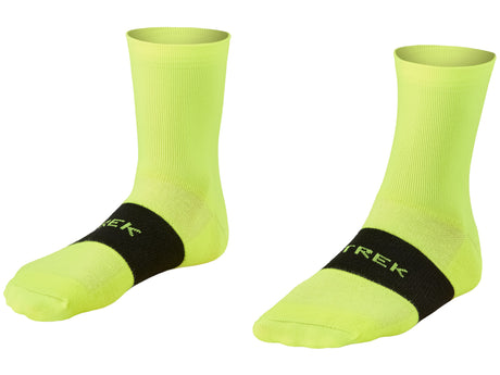 Sock Trek Race Quarter Medium (39-41) Radioactive Yellow