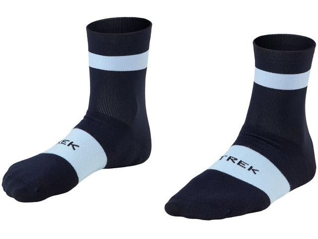 Sock Trek Race Quarter Large (42-44) Deep Dark Blue