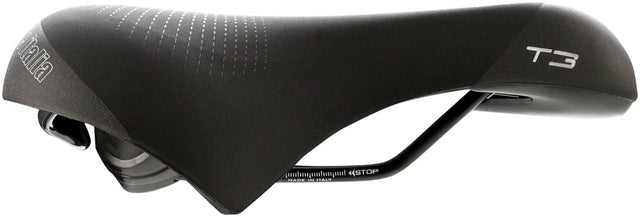 Selle Italia T 3 Flow Saddle - Fec Alloy Black S2