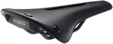 Brooks C15 Carved All Weather Saddle - Steel Black Men's