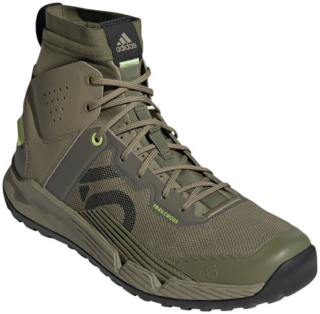 Five Ten Trailcross Mid Pro Flat Shoes - Men's Orbit Green/Core BLK/Pulse Lime 7
